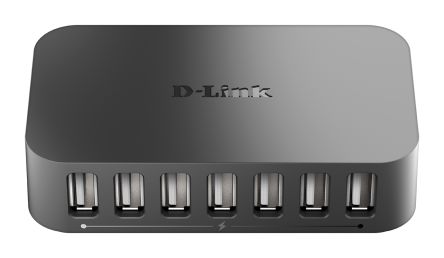 D-Link, USB 2.0 USB 2.0 Hub, 7 USB Ports, USB A, USB, Externer Netzadapter, 99 X 57 X 25mm