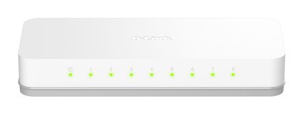 D-Link Wifi Router, Unmanaged 8 Port Network Switch EU