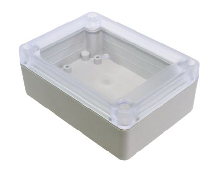 Hammond Caja De Uso General De Policarbonato Gris Claro, 105 X 75 X 40mm, IP65