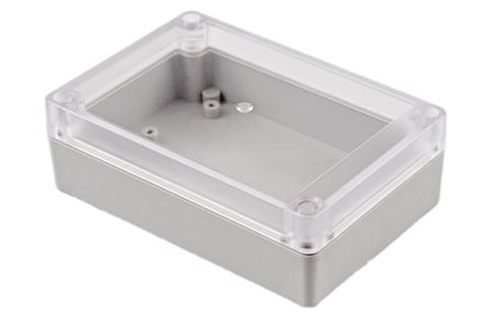 Hammond Caja De Uso General De Policarbonato Gris Claro, 125 X 85 X 40mm, IP65