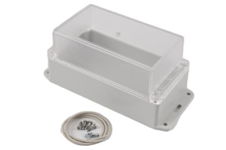 Hammond Caja De Uso General De Policarbonato Gris Claro, 165 X 85 X 85mm, IP65