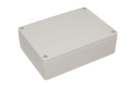 Hammond Caja De Uso General De ABS Gris Claro, 145 X 105 X 40mm, IP65