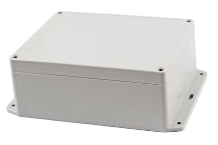 Hammond Caja De Uso General De Policarbonato Gris Claro, 186 X 146 X 75mm, IP65