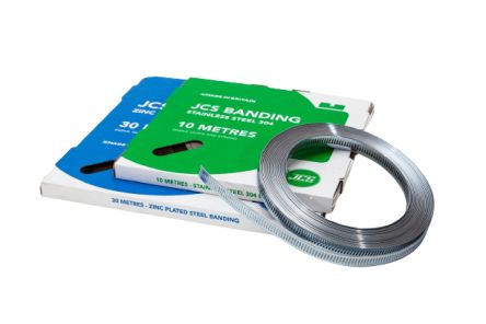 JCS 1 Piece Stainless Steel 304 Hose Clip Banding 13mm Inside Diameter