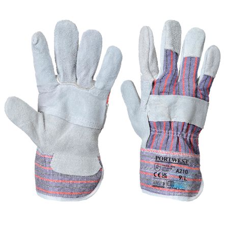 Portwest Gants A210 Taille XL, Rigger, Gris