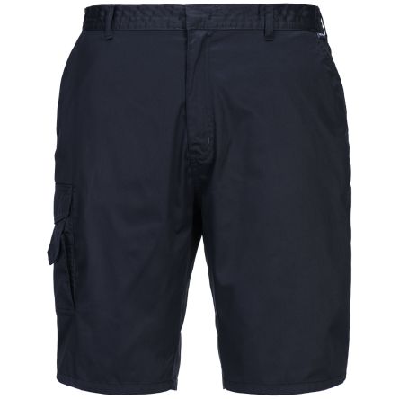 Portwest Short De Travail S790, Taille M, Bleu Marine, Unisexe, En 35 % Coton, 65 % Polyester