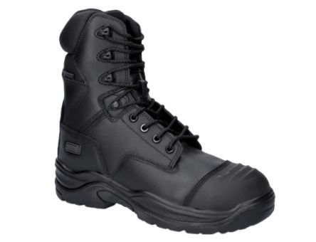 Goliath Botas De Seguridad, Serie Precision Rigmaster De Color Negro, Talla 43