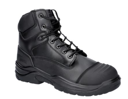 Magnum Roadmaster Metatarsal Unisex Sicherheitsstiefel Schwarz, Mit Zehen-Schutzkappe, Größe 47 / UK 6