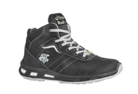 Goliath Scarpe Sportive Antinfortunistiche Red Lion,, Unisex Tg. 39.5, Col. Nero, Con Puntale Di Sicurezza