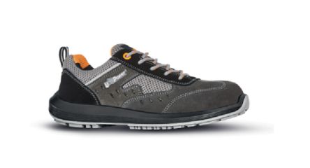 Goliath Unisex Sicherheitshalbschuhe Grau, Mit Zehen-Schutzkappe, Größe 42 / UK 8