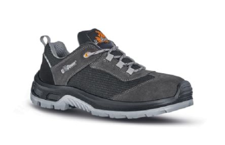 Goliath Unisex Sicherheitshalbschuhe Grau, Mit Zehen-Schutzkappe, Größe 38 / UK 5