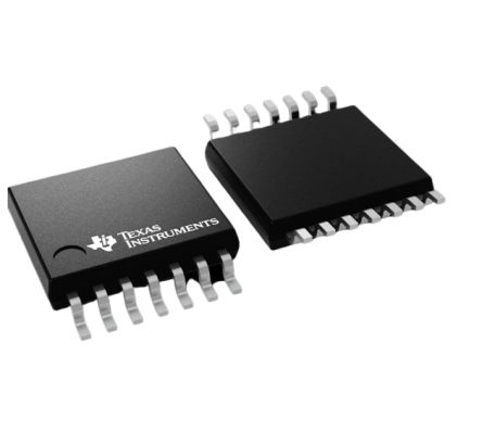 Texas Instruments Amplificadores Operacionales TLV2464AQPWRG4Q1 Baja Potencia, 2,7 → 6 V 6.4MHZ TSSOP, 14 Pin Pines, Salida Raíl A