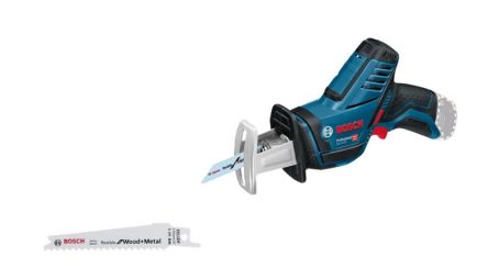 Bosch GSA 12V-14 Akku Bürstenmotor Säbelsäge, Schnitttiefe 65 Mm