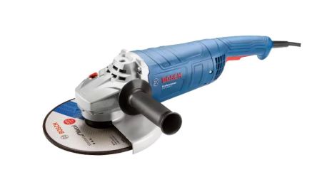 Bosch GWS 2200 P, 110V Netz Schleifgerät / 2200W, Scheiben-Ø 230mm 6500U/min, UK-Netzstecker