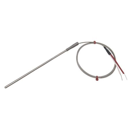 RS PRO Edelstahl Thermoelement Typ K, Ø 4.5mm X 150mm -60°C → +350°C