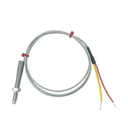 RS PRO Termopar Tipo K, Ø Sonda 6mm, Temp. Máx +350°C, Cable De 1m, Conexión Extremo De Cable Pelado