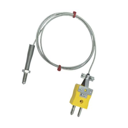 RS PRO Edelstahl Thermoelement Typ K, Ø 6mm -60°C → +350°C