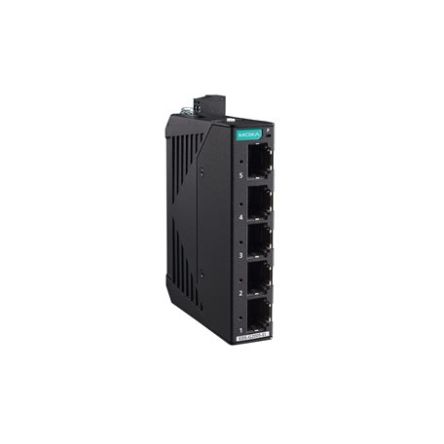 MOXA EDS-G2005-EL Ethernet-Switch, 5 X RJ45 / 10/100/1000Mbit/s Für DIN-Schienen, 9.6 → 60V Dc