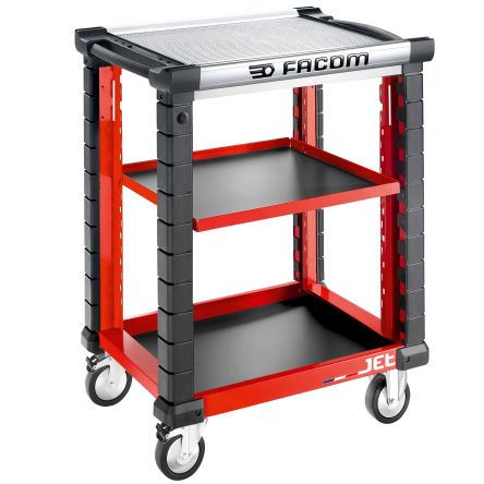 Facom Maleta Trolley Para Herramientas De Aluminio Presofundido, 814mm (l.) X 575mm (an.) X 1.01m (alt.)