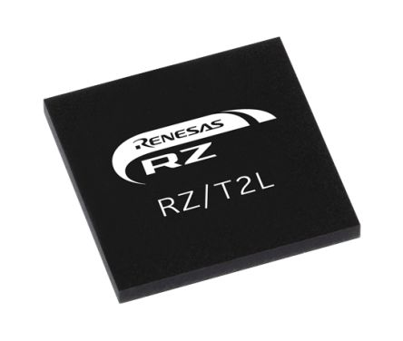 Renesas Electronics Microprocesador R9A07G074M04GBG#AC0, RZ/T2L ARM Cortex 8/16bit Harvard 800MHZ FBGA 196 Pines