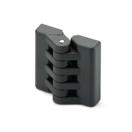 Elesa PA Butt Hinge With A Fixed Pin, Screw Fixing, 49.5mm X 48mm X 8.5mm