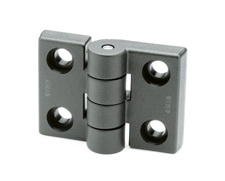 Elesa PA Scharnier Türbandscharnier Freischwingend, 19.5mm X 69.5mm X 50mm