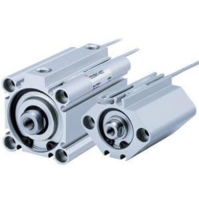 SMC Pneumatic Compact Cylinder - CQ2 Series, 32mm Bore, 30mm Stroke, CQ2 Series, Double Acting