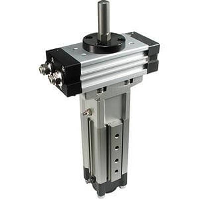 SMC Pneumatic Compact Cylinder - MRQ Series, 40mm Bore, 100mm Stroke, MRQ Series, Double Acting