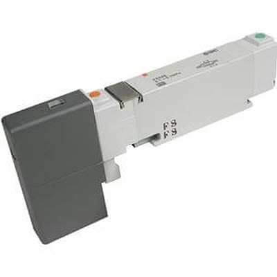 SMC VQC1000, Rc3/4 Pneumatik-Magnetventil 24V Dc, Elektromagnet-betätigt