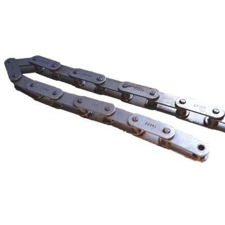 SKF PHC C2060H Carbonstahl Simplex Rollenkette, Teilung 38.1mm, Länge 3mft
