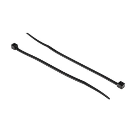 RS PRO Nylon 66 Kabelbinder Hitzestabilisiert Schwarz 3,6 Mm X 150mm, 500 Stück