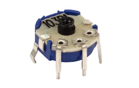 Bourns Rotary Audio Potentiometer 1-Gang, PDB082-P10-503A3
