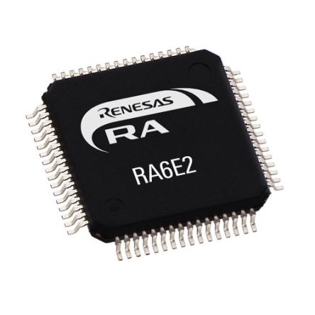 Renesas Electronics Mikrocontroller RA ARM Cortex 32bit PCB-Montage 4 KB LQFP 64-Pin 200MHz