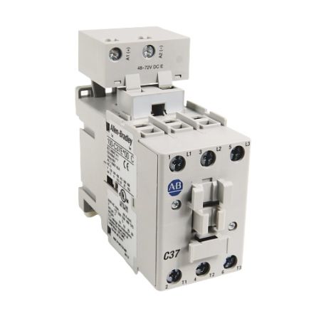 Rockwell Automation IEC 100-C Leistungsschütz / 230 V Ac Spule, 3 -polig 3 Schließer, 690 V Ac / 37 A