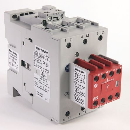 Rockwell Automation IEC 100S-C Leistungsschütz / 24 V Dc Spule, 3 -polig 3 Schließer, 690 V Ac / 72 A