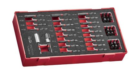 Teng Tools Juego De Puntas De Atornillar De 50 Piezas