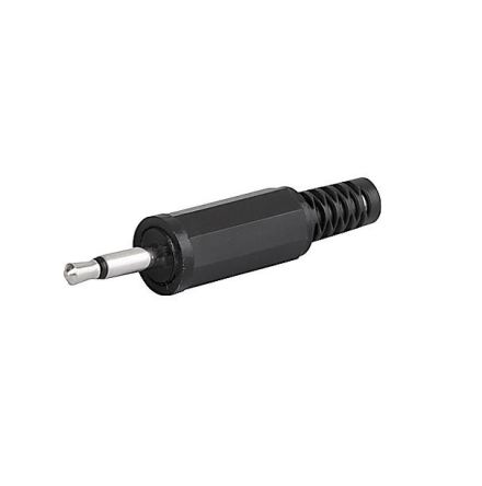 Schurter Klinken-Stecker 2,5 Mm Gerade Audiostecker, Kabelmontage