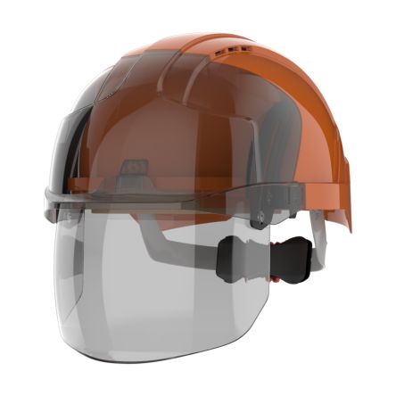 JSP EVOVISTAshield Schutzhelm Belüftet, Verstellbar, ABS Orange