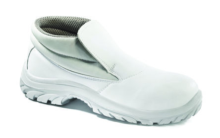 LEMAITRE SECURITE BALTIX HIGH Unisex White Composite Toe Capped Safety Shoes, UK 6.5, EU 40