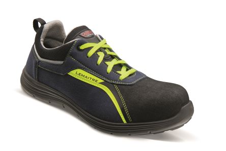 LEMAITRE SECURITE FLAVIO S3 LOW Unisex Blue Composite Toe Capped Safety Shoes, UK 3, EU 36