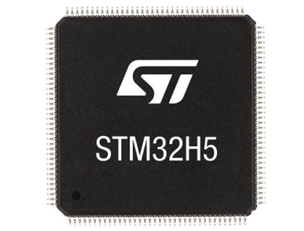 STMicroelectronics STM32H503RBT6, 32bit ARM Cortex M33 Microcontroller, STM32, 250MHz, 128 KB Flash, 64-Pin LQFP