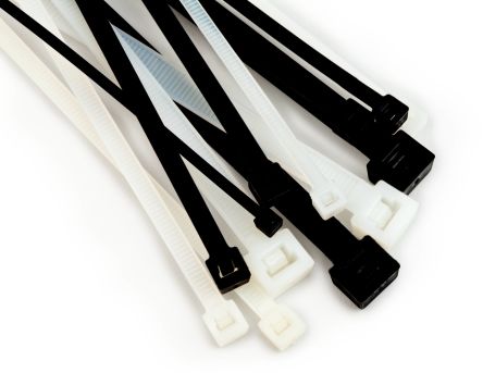 3M Serre-câbles 142mm X 3,6 Mm Noir En Nylon 6/6