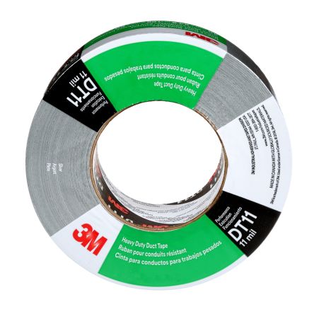 3M VALUE DUCT 1900 Scotch 1900 Duct Tape, 50m x 50mm, Silver