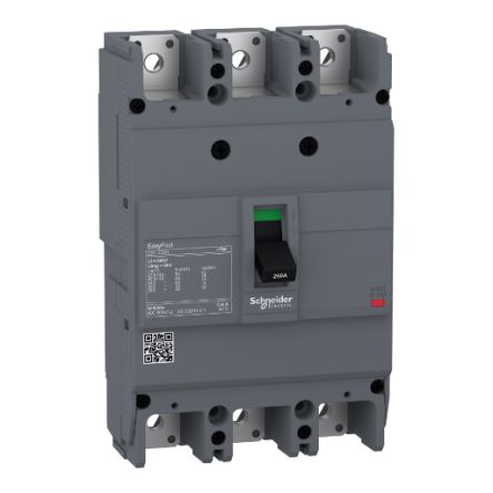 Schneider Electric EasyPact EZC250H, Leistungsschalter MCCB 3-polig, 150A / Abschaltvermögen 10 KA 550V 250V, Fest, L.