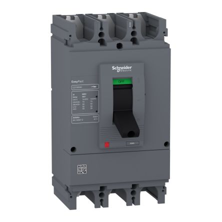 Schneider Electric Easypact EZC630H, Leistungsschalter MCCB 3-polig, 400A / Abschaltvermögen 50 KA 440V 250V, Fest, L.