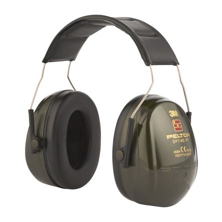 3M PELTOR Optime Schwarz Kopfbügel Gehörschutz, 31dB,, CE, EN 352-1