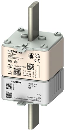 Siemens Fusibile Con Linguette,, 200A, Fusibile 149 X 72 X 62mm, Standard EN 60269-1 400V