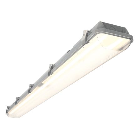 4lite UK LED Lichtleiste, 230 V / 40 W 4400 Lm, 75 Mm X 118 Mm X 1,2 M