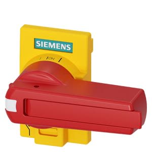 Siemens 3KD Für Lasttrennschalter, Griff Rot 60mm