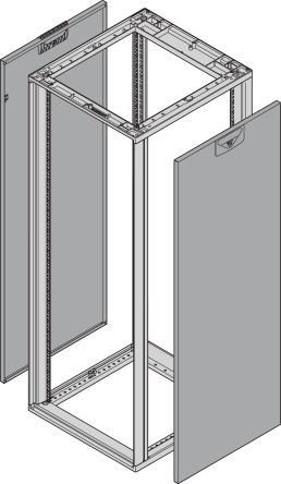 NVent SCHROFF Seitliche Paneele Für Serverschrank, 38U, 1687x 1000mm